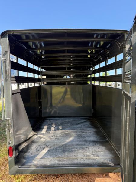 New 2026 Bee 16' Stock Bumper Pull Horse Trailer