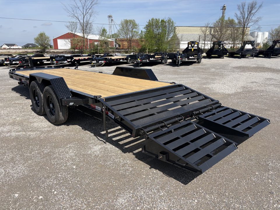New 2026 Liberty LE14K83X19+3B8BAR (83" X 19' + 3') 15.4K Max Ramp Equipment Trailer