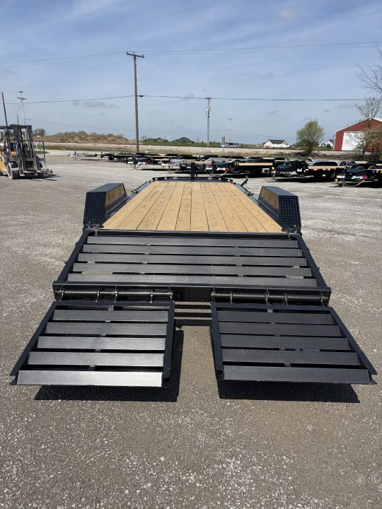 New 2026 Liberty LE14K83X19+3B8BAR (83" X 19' + 3') 15.4K Max Ramp Equipment Trailer