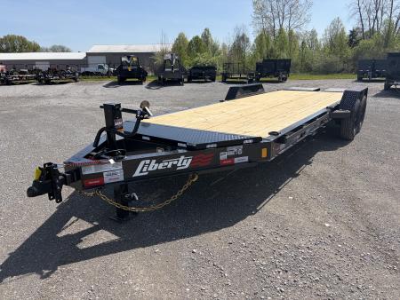 New 2026 Liberty LE14K83X19+3B8BAR (83  X 19' + 3') 15.4K Max Ramp Equipment Trailer