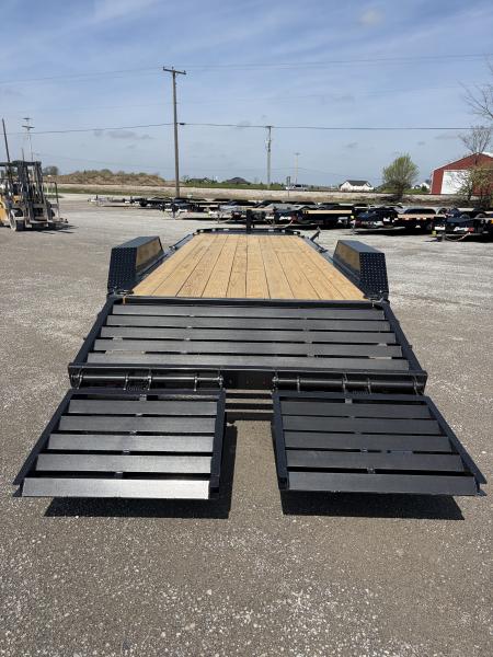 New 2026 Liberty LE14K83X19+3B8BAR (83" X 19' + 3') 15.4K Max Ramp Equipment Trailer