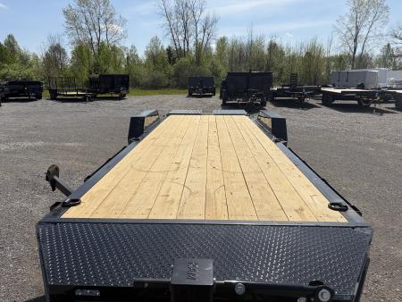 New 2026 Liberty LE14K83X19+3B8BAR (83" X 19' + 3') 15.4K Max Ramp Equipment Trailer