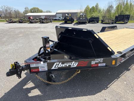 New 2026 Liberty LE14K83X19+3B8BAR (83" X 19' + 3') 15.4K Max Ramp Equipment Trailer