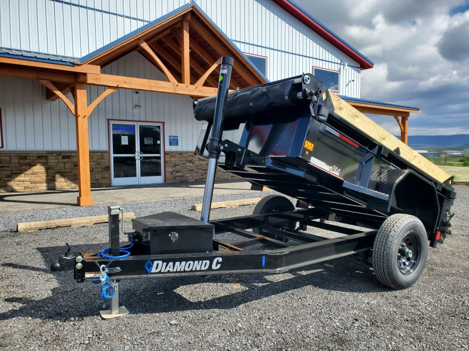 New 2026 Diamond C Trailers GST106 Dump Trailer / 60"X8' / 6000GVWR