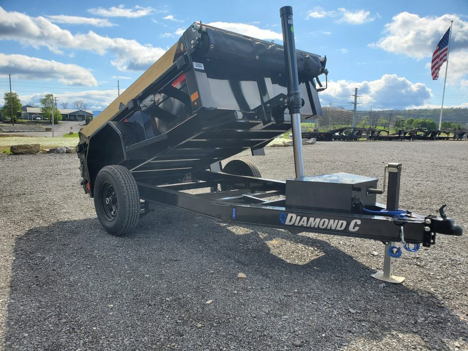 New 2026 Diamond C Trailers GST106 Dump Trailer / 60"X8' / 6000GVWR