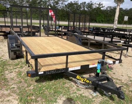 New 2026 Big Tex Trailers 6.05x12 35SA Utility Trailer