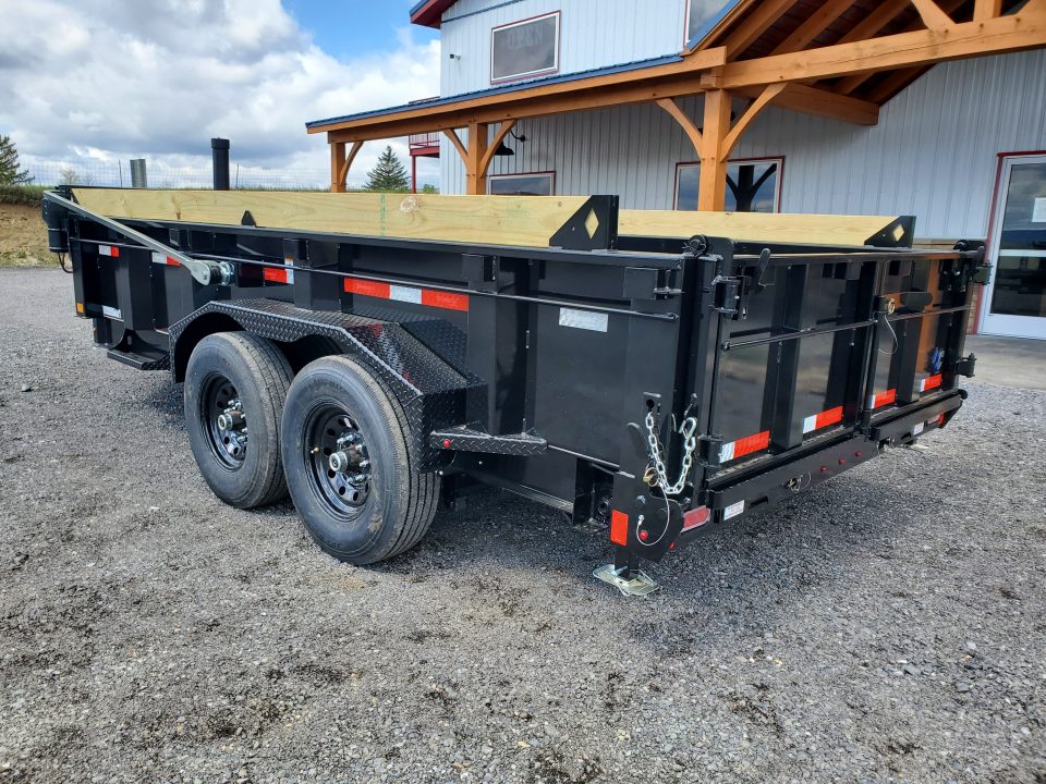 New 2026 Diamond C Trailers LPT207 Dump Trailer / 82"X 14' / 15500 GVWR / Pacesetter Edition
