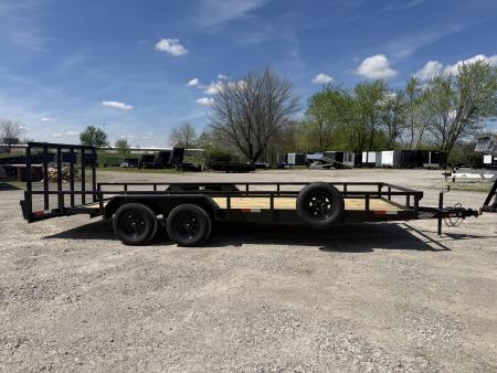 New 2026 H&H Trailers 82X20 Utility Trailer 7k GVWR
