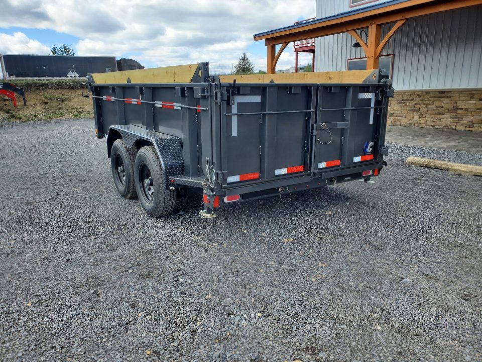 New 2026 Diamond C Trailers LPT207 Dump Trailer / 82"X 14' / 15500 GVWR / Pacesetter Edition