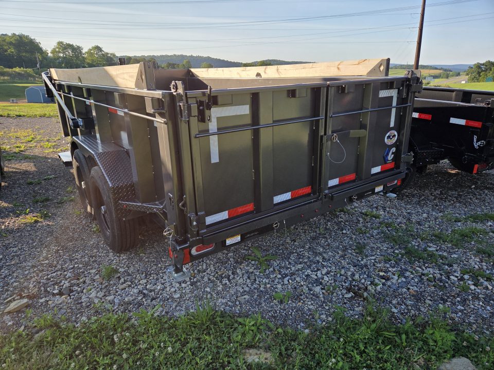 New 2026 Diamond C Trailers LPT207 Dump Trailer / 82"X 14' / 15500 GVWR / Pacesetter Edition