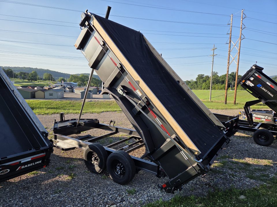 New 2026 Diamond C Trailers LPT207 Dump Trailer / 82"X 14' / 15500 GVWR / Pacesetter Edition