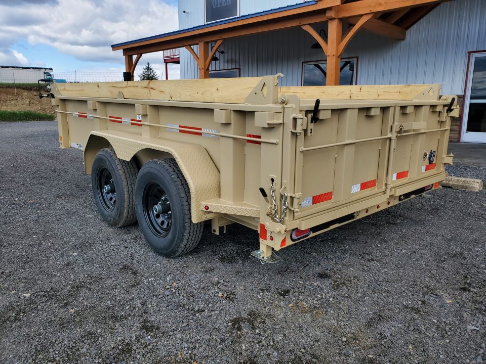 New 2026 Diamond C Trailers MDT206 Dump Trailer / 77"X12' / 9890 GVWR