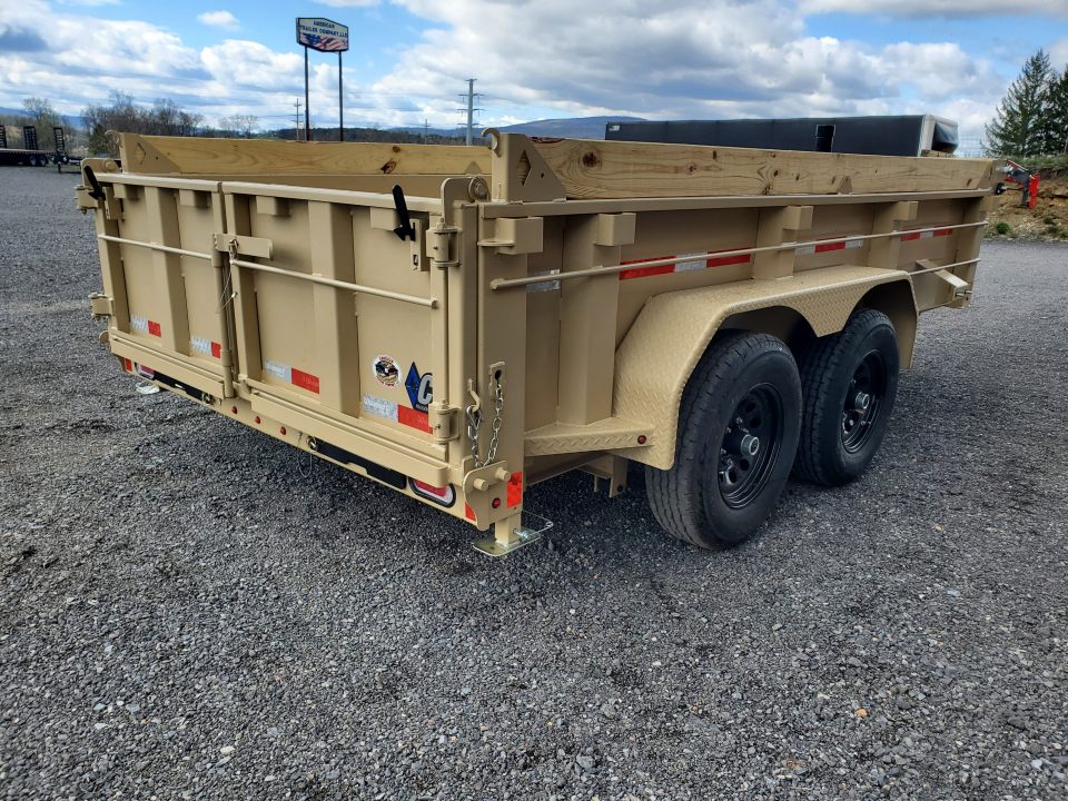 New 2026 Diamond C Trailers MDT206 Dump Trailer / 77"X12' / 9890 GVWR
