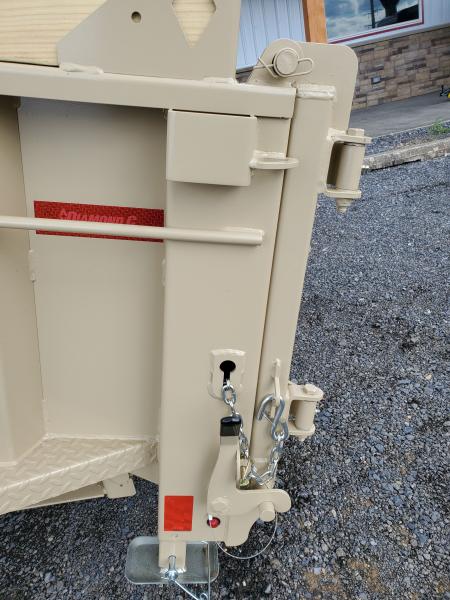 New 2026 Diamond C Trailers MDT206 Dump Trailer / 77"X12' / 9890 GVWR