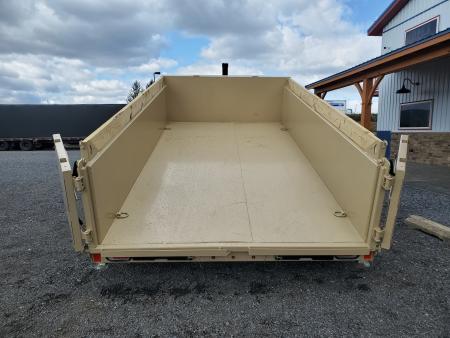 New 2026 Diamond C Trailers MDT206 Dump Trailer / 77"X12' / 9890 GVWR