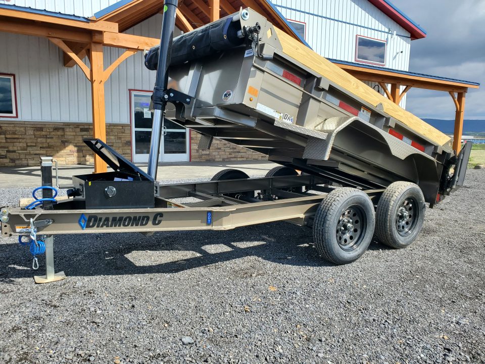 New 2026 Diamond C Trailers GDT235 Dump Trailer / 60"X10' / 7000 GVWR