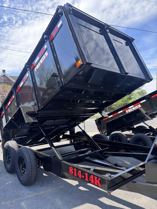 New 2026 Premier Trailers Inc. LE HDT 814-14K LP 44.5 Solid Sides Dump Trailer