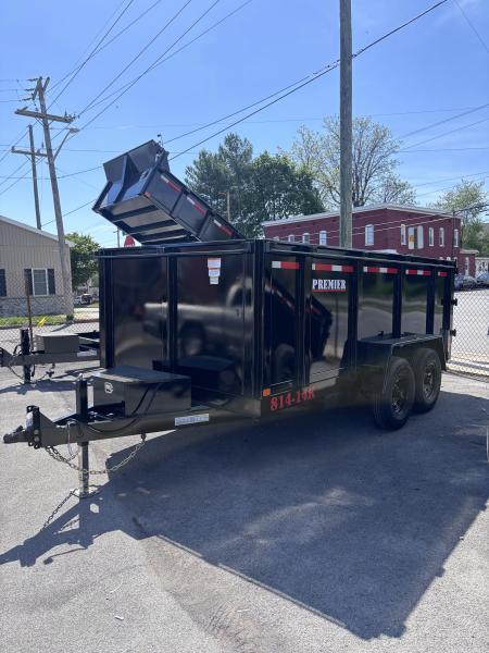 New 2026 Premier Trailers Inc. LE HDT 814-14K LP 44.5 Solid Sides Dump Trailer