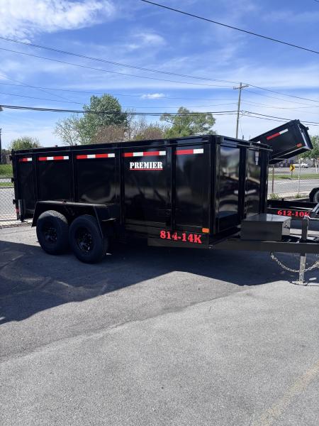 New 2026 Premier Trailers Inc. LE HDT 814-14K LP 44.5 Solid Sides Dump Trailer