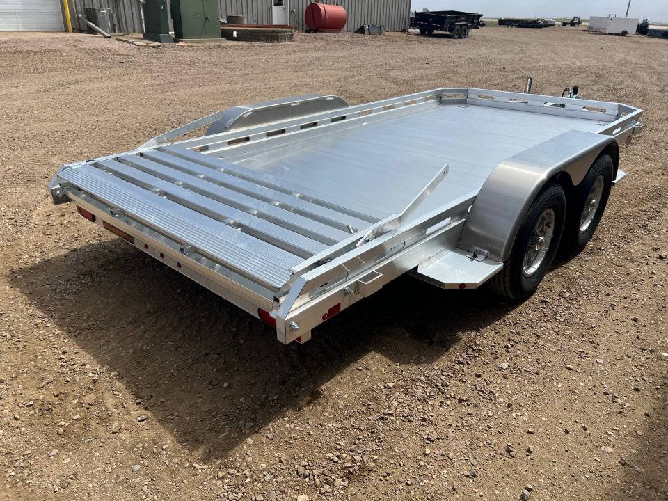 New 2027 Aluma 78 x 14 7814TA Tandem Utility Trailer