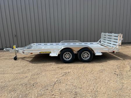 New 2027 Aluma 78 x 14 7814TA Tandem Utility Trailer