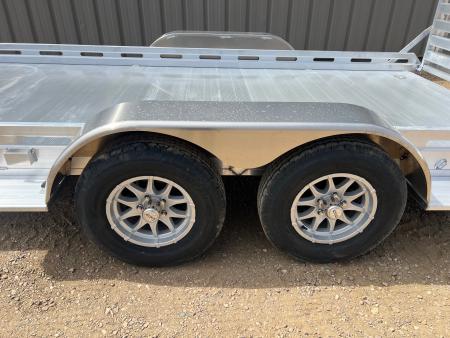 New 2027 Aluma 78 x 14 7814TA Tandem Utility Trailer