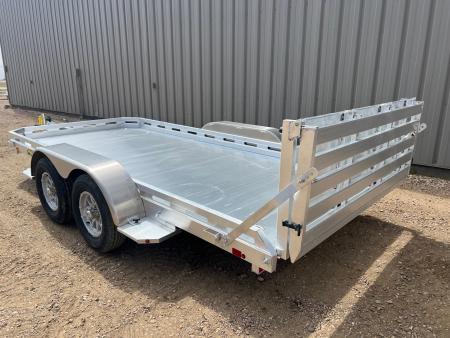 New 2027 Aluma 78 x 14 7814TA Tandem Utility Trailer