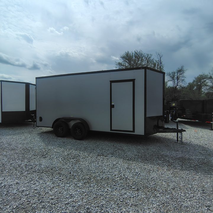 New 2026 Maximum Cargo Trailers 7x16 TA, 7' interior height , 3.5k axles, .080 polycore Cargo / Enclosed Trailer