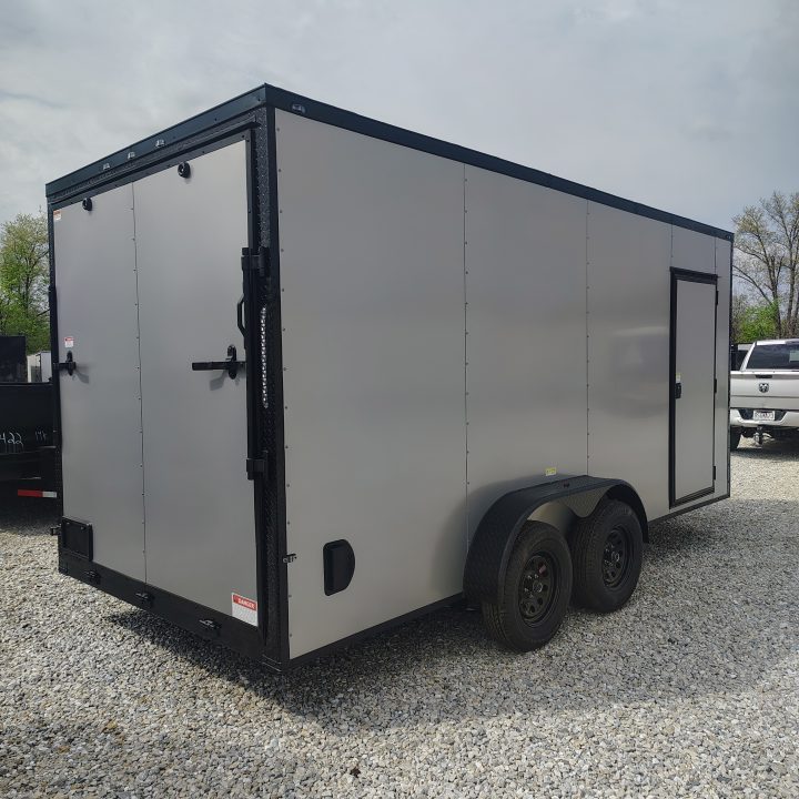 New 2026 Maximum Cargo Trailers 7x16 TA, 7' interior height , 3.5k axles, .080 polycore Cargo / Enclosed Trailer