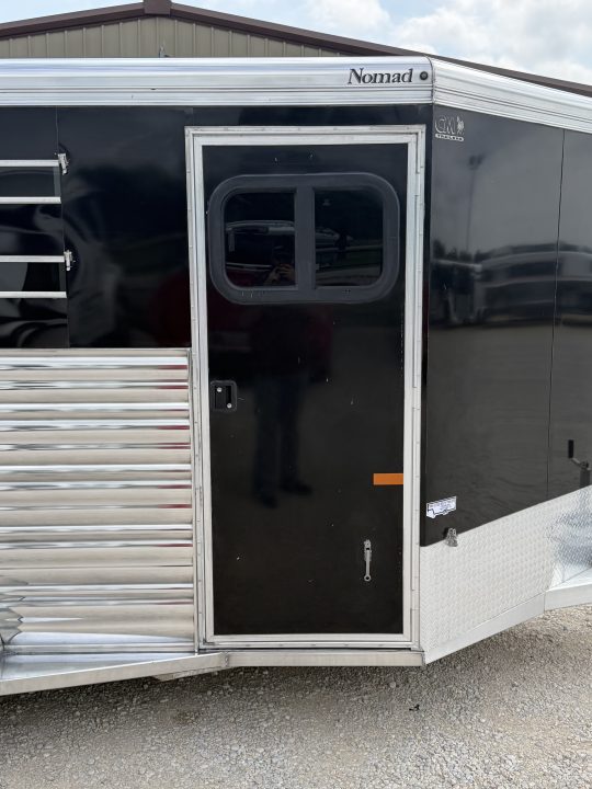 Used 2013 CM 3 Horse Bumper Pull Horse Trailer