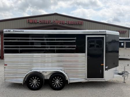 Used 2013 CM 3 Horse Bumper Pull Horse Trailer