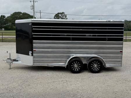 Used 2013 CM 3 Horse Bumper Pull Horse Trailer