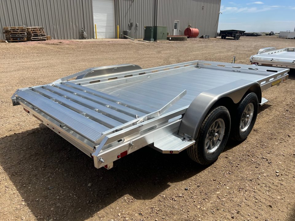 New 2027 Aluma 14' Aluminum 8014TA Utility Trailer