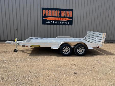 New 2027 Aluma 14' Aluminum 8014TA Utility Trailer