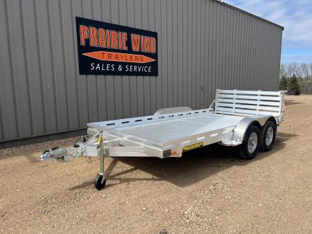 New 2027 Aluma 14' Aluminum 8014TA Utility Trailer