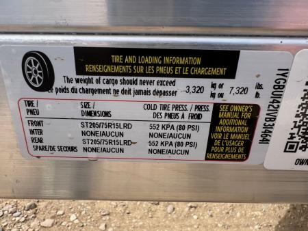 New 2027 Aluma 14' Aluminum 8014TA Utility Trailer