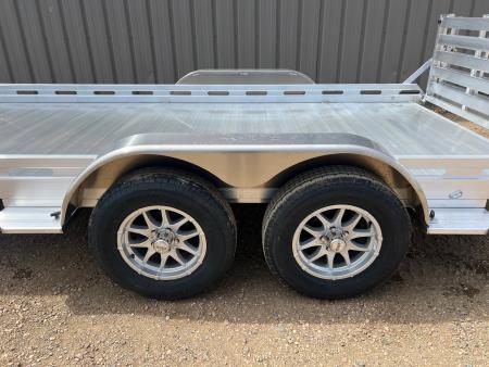 New 2027 Aluma 14' Aluminum 8014TA Utility Trailer