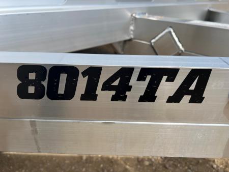 New 2027 Aluma 14' Aluminum 8014TA Utility Trailer