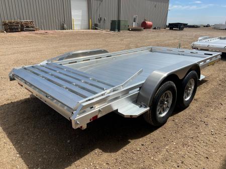 New 2027 Aluma 14' Aluminum 8014TA Utility Trailer