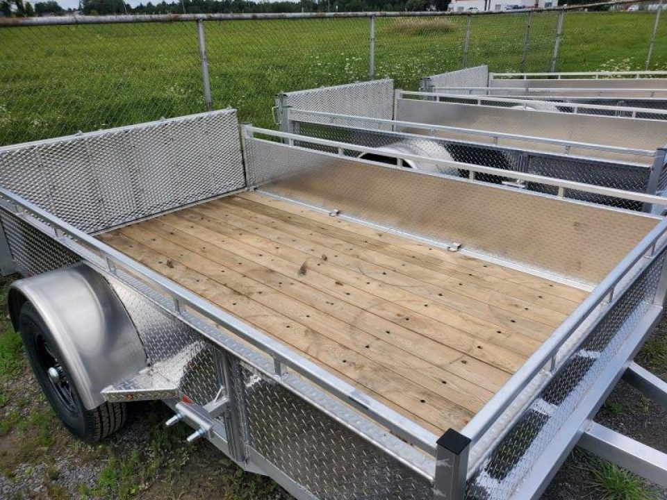 New 2027 Enbeck All Aluminum 6'x10' SA-3500 Utility Trailer