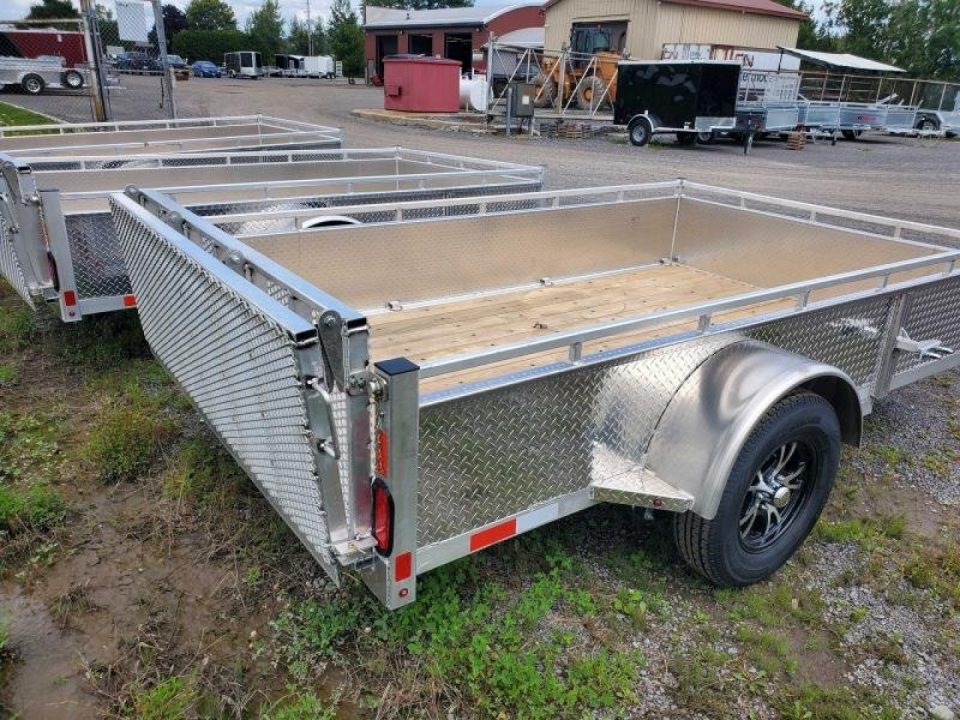 New 2027 Enbeck All Aluminum 6'x10' SA-3500 Utility Trailer