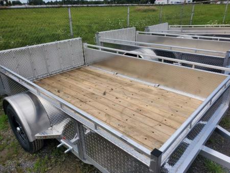 New 2027 Enbeck All Aluminum 6'x10' SA-3500 Utility Trailer