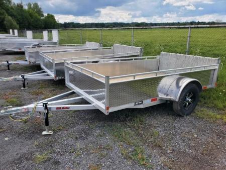 New 2026 Enbeck All Aluminum 6'x10' SA-3500 Utility Trailer