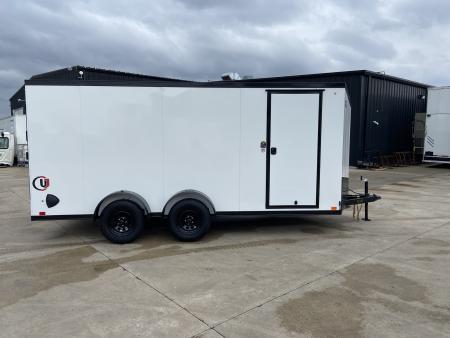 New United UJ-7X16 Enclosed Trailer