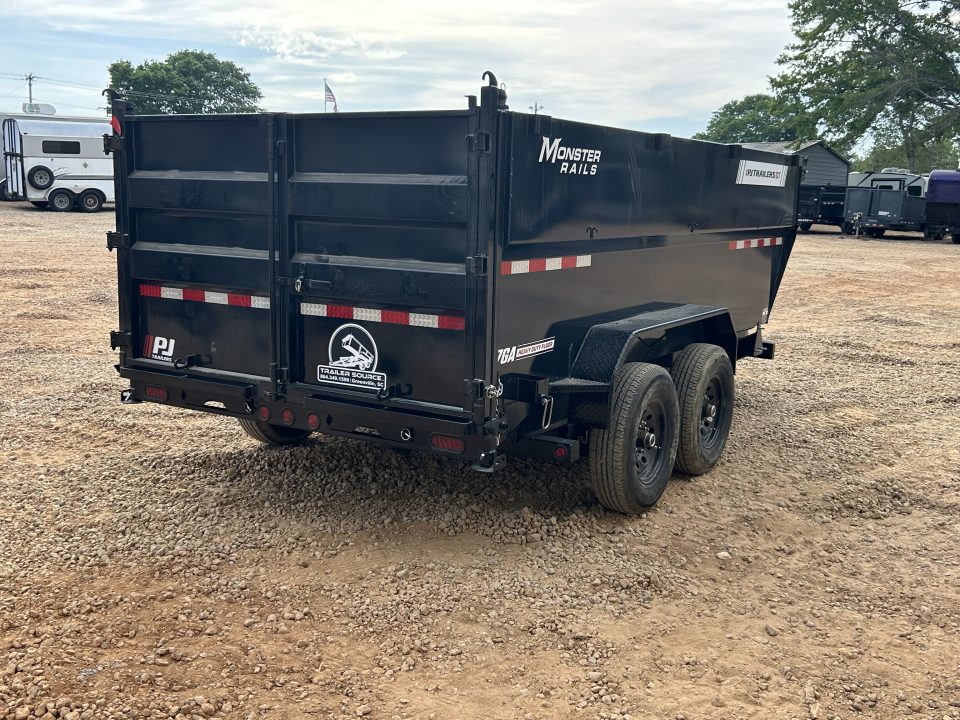 New 2026 PJ Trailers 7x14 TA (DT) 15.4K Dump Trailer