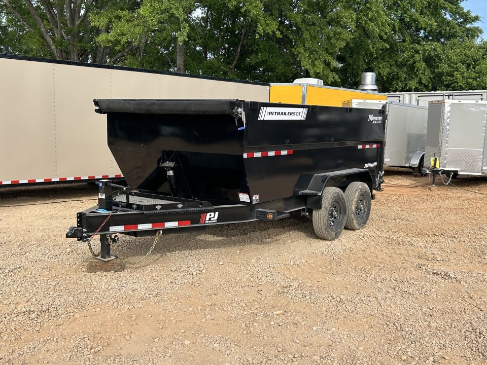 New 2026 PJ Trailers 7x14 TA (DT) 15.4K Dump Trailer