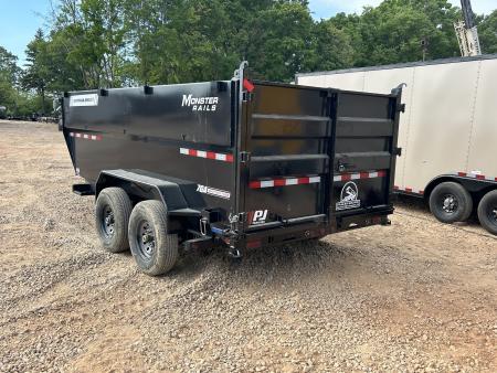 New 2026 PJ Trailers 7x14 TA (DT) 15.4K Dump Trailer