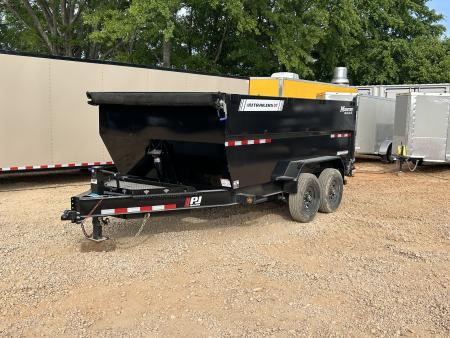 New 2026 PJ Trailers 7x14 TA (DT) 15.4K Dump Trailer