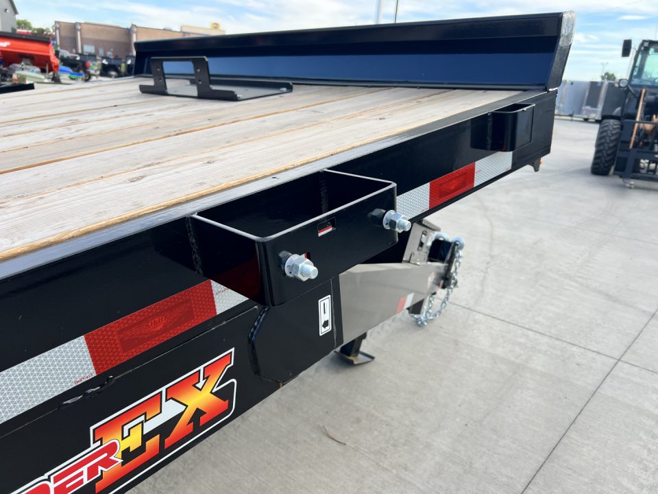 New NEW 2026 HEAVY DUTY H&H Speedloader 24’ POWER TILTbed flatbed Trailer 2-7000 lb axles =14K