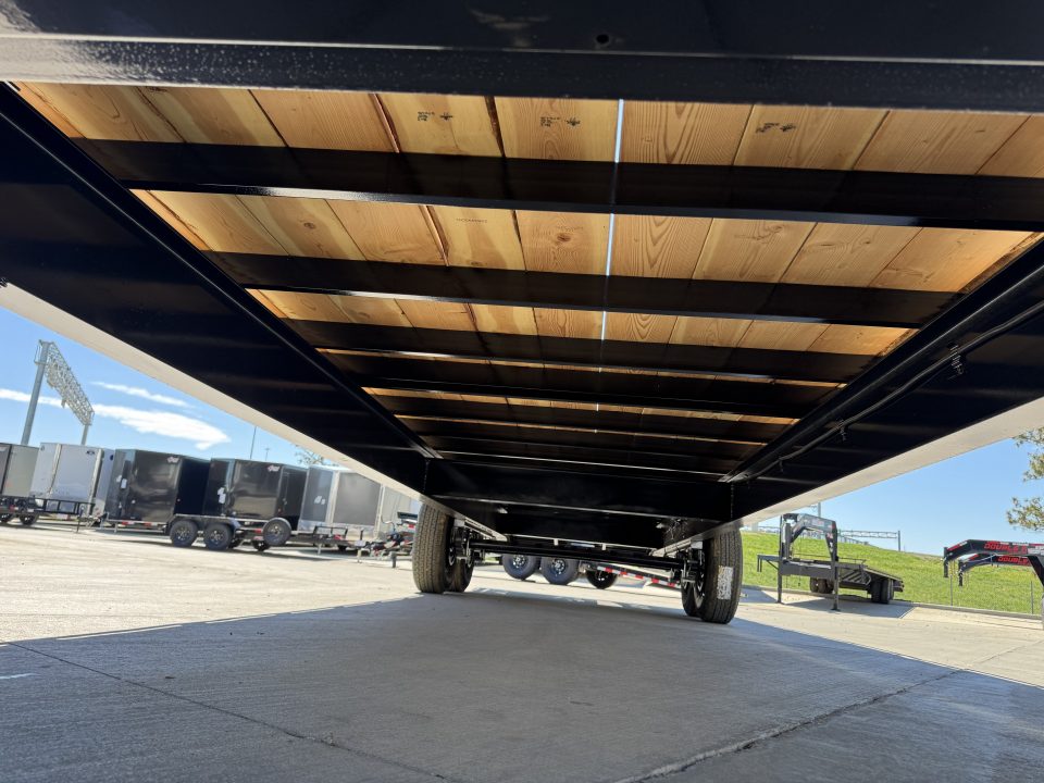New 2026 Double A 28’ Gooseneck Deckover 23’ plus 5’ x 102” with 2-7K tandem axles=14k